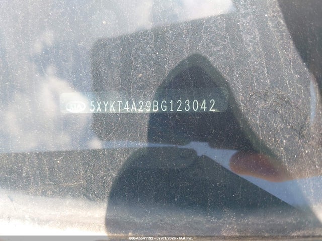 2011 Kia Sorento Lx V6 მანქანა იყიდება აუქციონზე, vin: 5XYKT4A29BG123042, აუქციონის ნომერი: 45541192