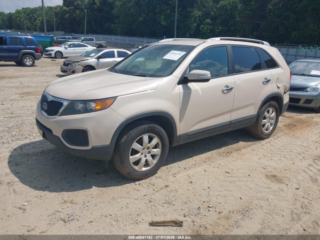 2011 Kia Sorento Lx V6 მანქანა იყიდება აუქციონზე, vin: 5XYKT4A29BG123042, აუქციონის ნომერი: 45541192