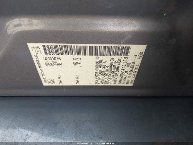 Nissan Maxima 3.5 Sr 2016 1N4AA6AP0GC441139 Image 9