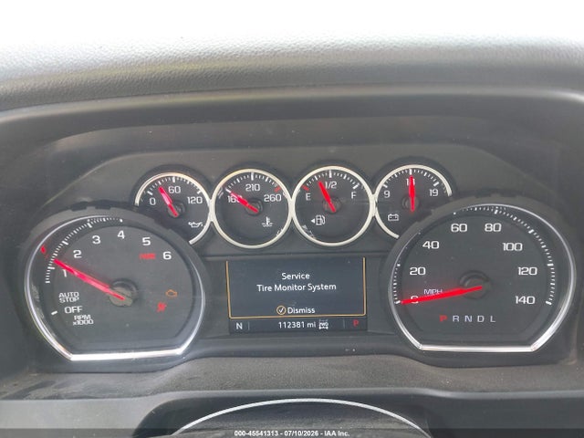 Aukcja sprzedaży 2019 Chevrolet Silverado 1500 Lt, vin: 1GCRYDEK9KZ246173, numer aukcji: 45541313