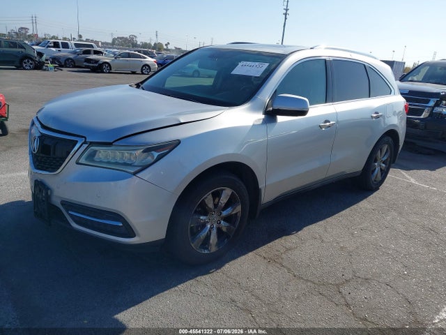 Acura Mdx Advance Pkg W/entertainment Pkg 2014 5FRYD3H83EB006093 Image 2