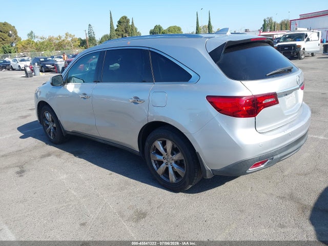 Acura Mdx Advance Pkg W/entertainment Pkg 2014 5FRYD3H83EB006093 Image 3