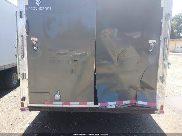2022 Nationcraft Llc Enclosed Trailer მანქანა იყიდება აუქციონზე, vin: 7PVBC2429ND003992, აუქციონის ნომერი: 45541407