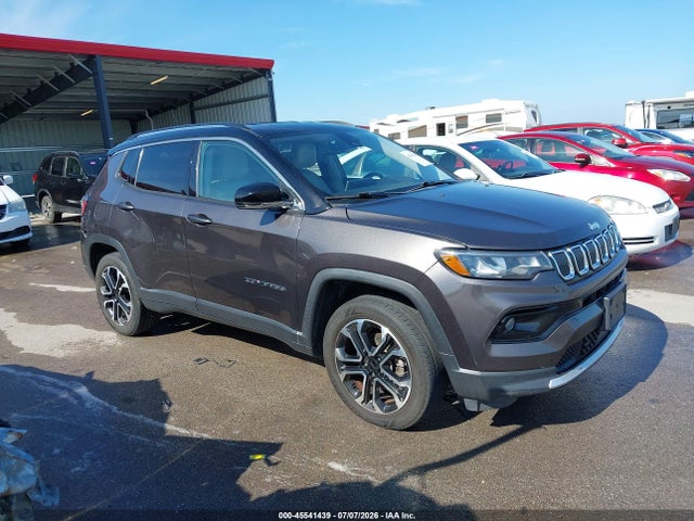 Продаж на аукціоні авто 2022 Jeep Compass Limited 4x4, vin: 3C4NJDCB0NT153124, номер лоту: 45541439