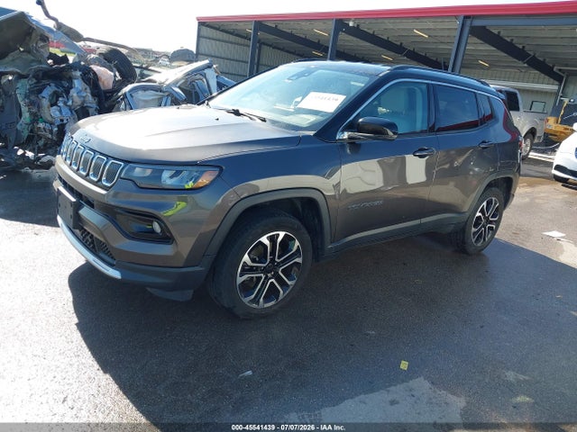 Продаж на аукціоні авто 2022 Jeep Compass Limited 4x4, vin: 3C4NJDCB0NT153124, номер лоту: 45541439