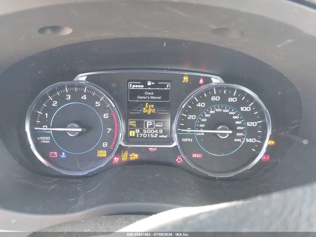 Auction sale of the 2017 Subaru Forester 2.5i Premium, vin: JF2SJAGC8HH444124, lot number: 45541463