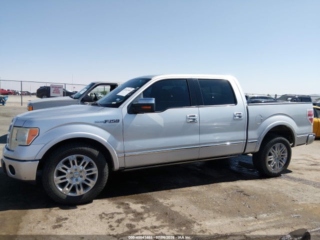 2010 Ford F-150 Platinum მანქანა იყიდება აუქციონზე, vin: 1FTFW1CV1AFA67694, აუქციონის ნომერი: 45541468