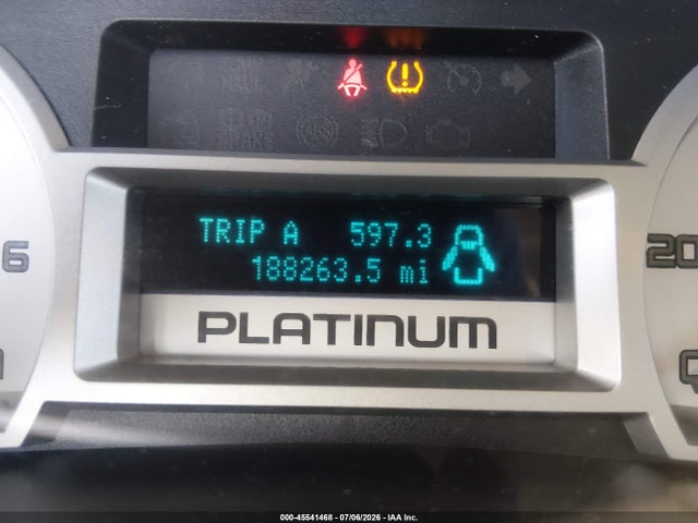 2010 Ford F-150 Platinum მანქანა იყიდება აუქციონზე, vin: 1FTFW1CV1AFA67694, აუქციონის ნომერი: 45541468