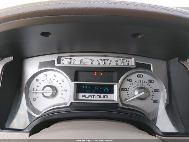 2010 Ford F-150 Platinum მანქანა იყიდება აუქციონზე, vin: 1FTFW1CV1AFA67694, აუქციონის ნომერი: 45541468