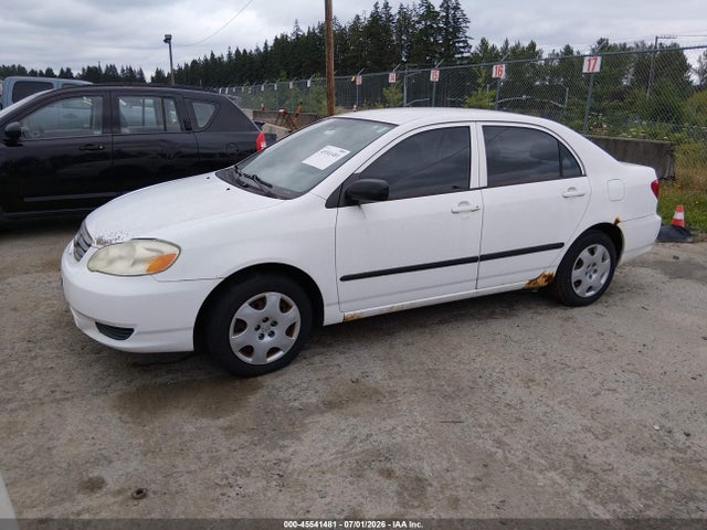 45541481 :رقم المزاد ، 1NXBR32E33Z011656 vin ، 2003 Toyota Corolla Ce مزاد بيع