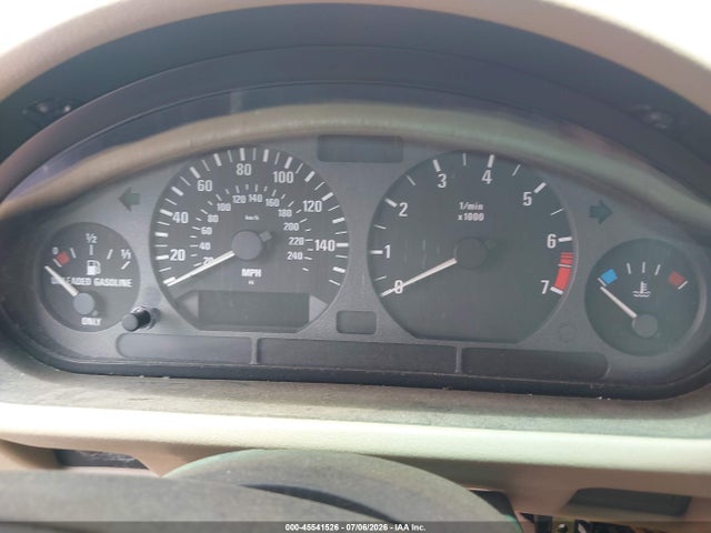 Aukcja sprzedaży 1997 Bmw Z3 1.9l Roadster, vin: 4USCH7320VLE05306, numer aukcji: 45541526