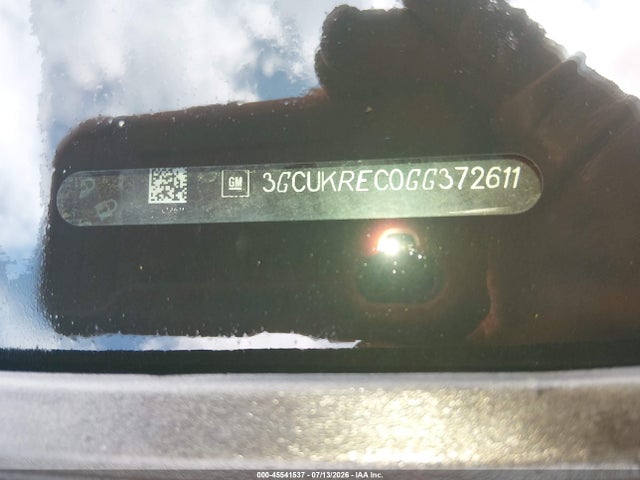 3GCUKREC0GG372611 Chevrolet Silverado 1500 Lt