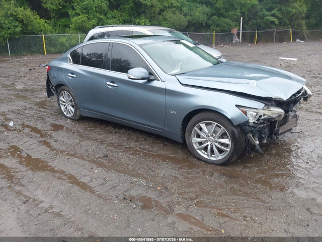 Продажа на аукционе авто 2017 Infiniti Q50 2.0t Premium, vin: JN1CV7AR0HM682535, номер лота: 45541555