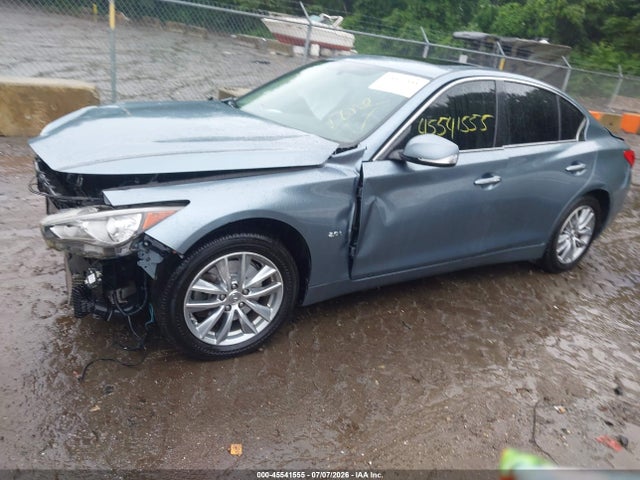 Продажа на аукционе авто 2017 Infiniti Q50 2.0t Premium, vin: JN1CV7AR0HM682535, номер лота: 45541555