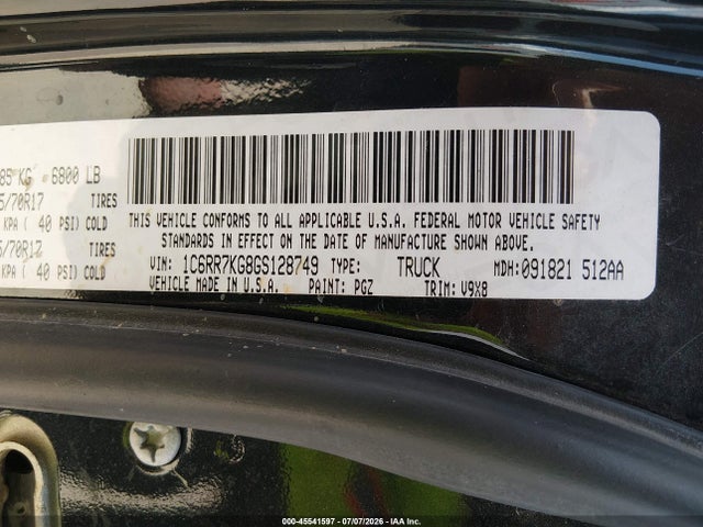 RAM 1500 Tradesman 2016 1C6RR7KG8GS128749 Image 9