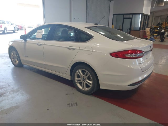 3FA6P0UU3JR278787 Ford Fusion Hybrid S