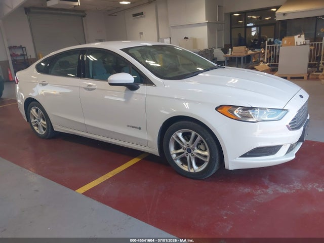 3FA6P0UU3JR278787 Ford Fusion Hybrid S