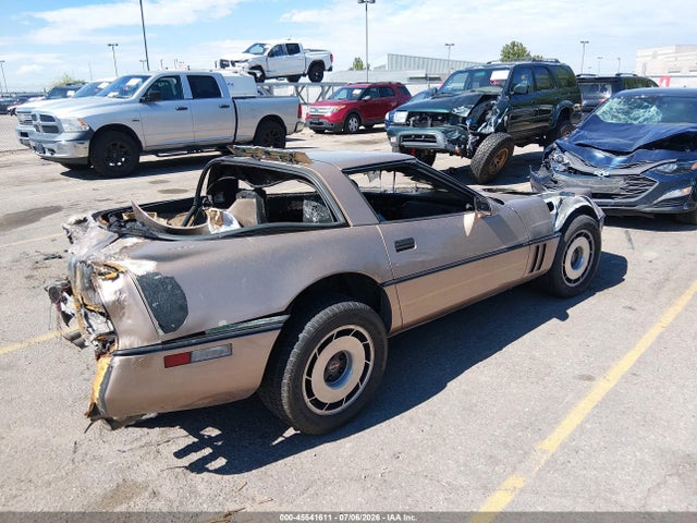 45541611 :رقم المزاد ، 1G1YY0781F5100894 vin ، 1985 Chevrolet Corvette مزاد بيع