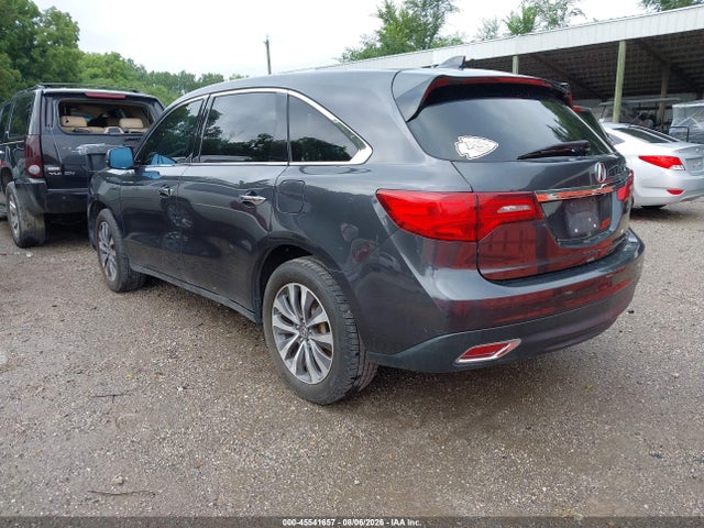 2015 Acura Mdx Technology Package მანქანა იყიდება აუქციონზე, vin: 5FRYD3H47FB008976, აუქციონის ნომერი: 45541657