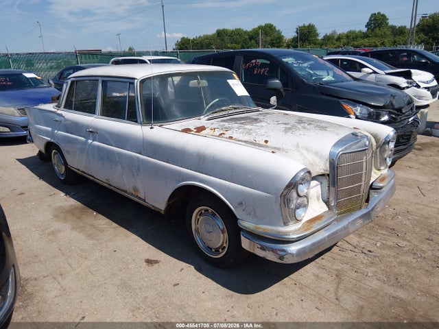 Aukcja sprzedaży 1961 Mercedes-benz C220, vin: 11101210018600, numer aukcji: 45541705