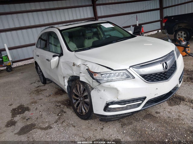2014 Acura Mdx Tech/entertainment Pkg მანქანა იყიდება აუქციონზე, vin: 5FRYD3H66EB017880, აუქციონის ნომერი: 45541729