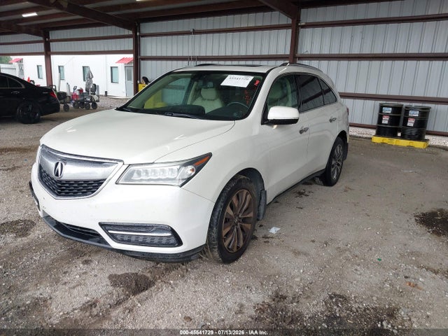 2014 Acura Mdx Tech/entertainment Pkg მანქანა იყიდება აუქციონზე, vin: 5FRYD3H66EB017880, აუქციონის ნომერი: 45541729