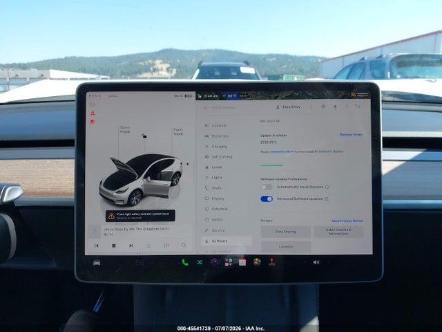 Продаж на аукціоні авто 2023 Tesla Model Y Awd/long Range Dual Motor All-wheel Drive, vin: 7SAYGDEE7PF592733, номер лоту: 45541739