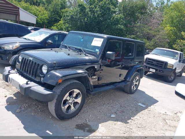 45541744 :رقم المزاد ، 1C4BJWEG9FL737512 vin ، 2015 Jeep Wrangler Unlimited Sahara مزاد بيع