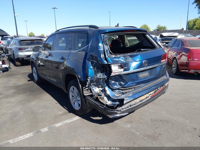 45541778 :رقم المزاد ، 1V2GP2CA9MC609441 vin ، 2021 Volkswagen Atlas 2.0t S مزاد بيع