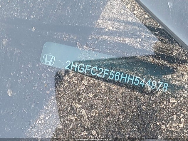 Honda Civic Lx 2017 2HGFC2F56HH544978 Image 9