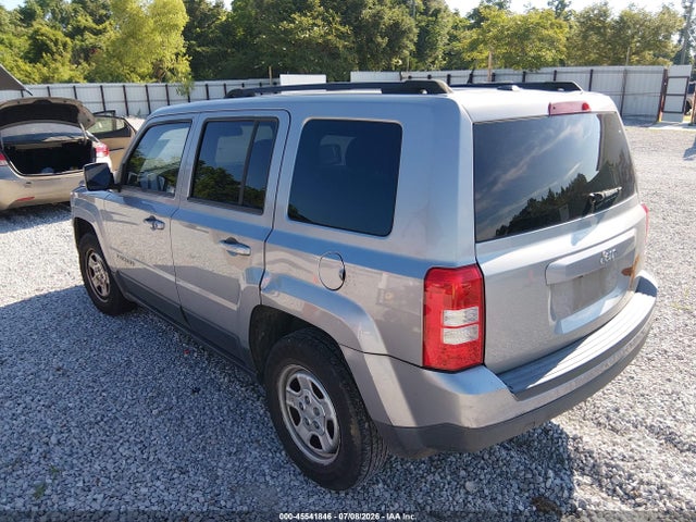 2016 Jeep Patriot Sport მანქანა იყიდება აუქციონზე, vin: 1C4NJPBA7GD678393, აუქციონის ნომერი: 45541846