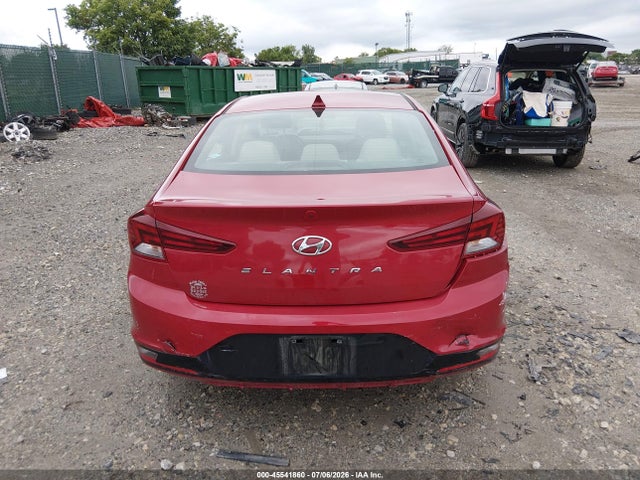 Продажа на аукционе авто 2019 Hyundai Elantra Sel, vin: KMHD84LF6KU792048, номер лота: 45541860