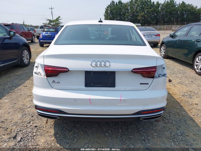 2023 Audi A4 Premium 40 Tfsi Quattro S Tronic მანქანა იყიდება აუქციონზე, vin: WAUABAF40PA011600, აუქციონის ნომერი: 45541881