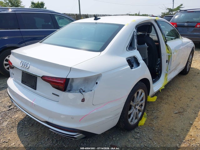 2023 Audi A4 Premium 40 Tfsi Quattro S Tronic მანქანა იყიდება აუქციონზე, vin: WAUABAF40PA011600, აუქციონის ნომერი: 45541881