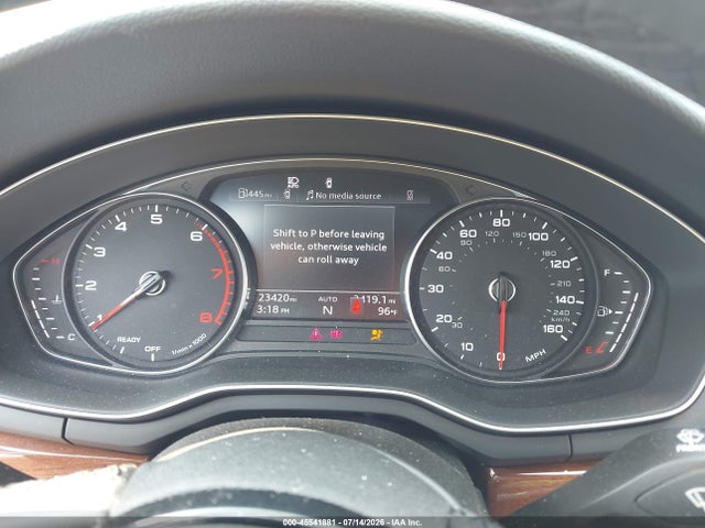 2023 Audi A4 Premium 40 Tfsi Quattro S Tronic მანქანა იყიდება აუქციონზე, vin: WAUABAF40PA011600, აუქციონის ნომერი: 45541881