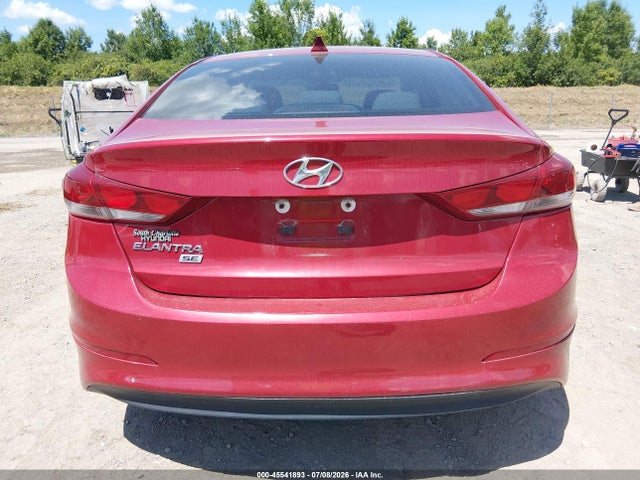 2017 Hyundai Elantra Se მანქანა იყიდება აუქციონზე, vin: KMHD74LF3HU172494, აუქციონის ნომერი: 45541893