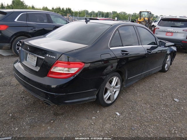 45542018 :رقم المزاد ، WDDGF8BB3AF468612 vin ، 2010 Mercedes-benz C 300 Luxury 4matic/sport 4matic مزاد بيع
