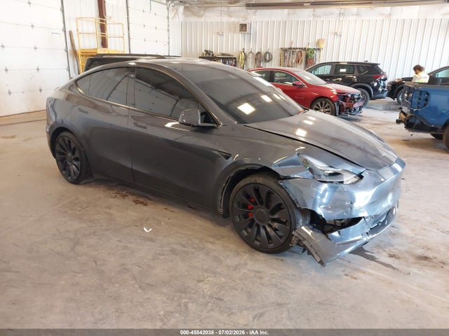 45542038 :رقم المزاد ، 7SAYGDEF1PF646519 vin ، 2023 Tesla Model Y Performance Dual Motor All-wheel Drive مزاد بيع