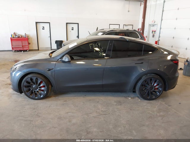 45542038 :رقم المزاد ، 7SAYGDEF1PF646519 vin ، 2023 Tesla Model Y Performance Dual Motor All-wheel Drive مزاد بيع