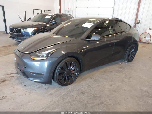 45542038 :رقم المزاد ، 7SAYGDEF1PF646519 vin ، 2023 Tesla Model Y Performance Dual Motor All-wheel Drive مزاد بيع