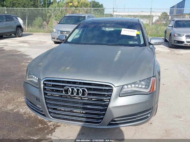 2011 Audi A8 L 4.2 მანქანა იყიდება აუქციონზე, vin: WAURVAFD7BN005840, აუქციონის ნომერი: 45542041
