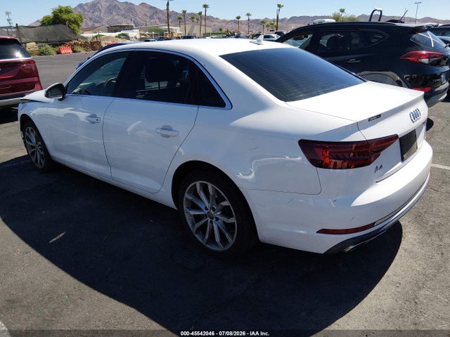 Auction sale of the 2019 Audi A4 40 Premium/40 Titanium Premium, vin: WAUGMAF40KN006967, lot number: 45542046