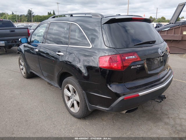 2011 Acura Mdx მანქანა იყიდება აუქციონზე, vin: 2HNYD2H29BH504306, აუქციონის ნომერი: 45542047