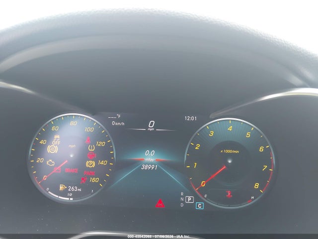 Aukcja sprzedaży 2021 Mercedes-benz C 300 4matic, vin: W1KWF8EB3MR626005, numer aukcji: 45542068