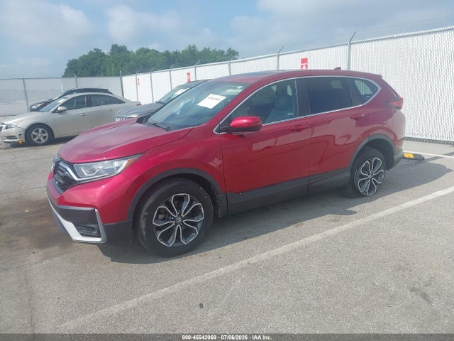 45542069 :رقم المزاد ، 5J6RW2H85ML002384 vin ، 2021 Honda Cr-v Awd Ex-l مزاد بيع