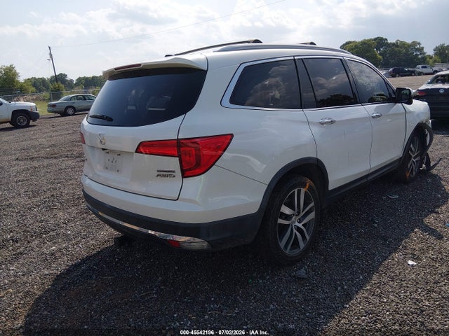 45542196 :رقم المزاد ، 5FNYF6H94GB078641 vin ، 2016 Honda Pilot Touring مزاد بيع