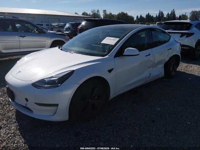 Tesla Model 3 Standard Range Plus Rear-wheel Drive 2021 5YJ3E1EA8MF991610 Image 2