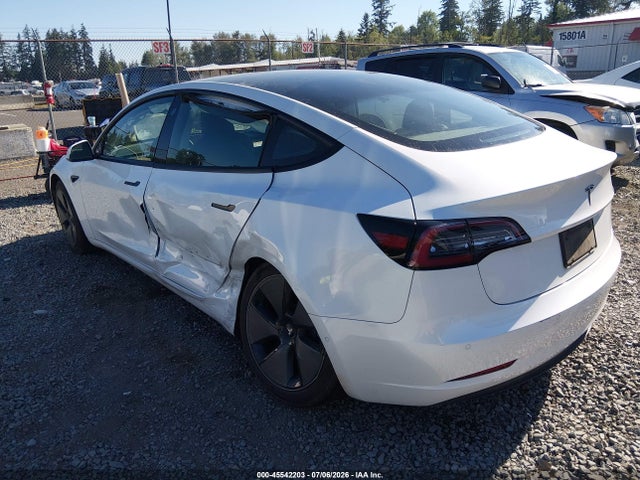Tesla Model 3 Standard Range Plus Rear-wheel Drive 2021 5YJ3E1EA8MF991610 Image 3