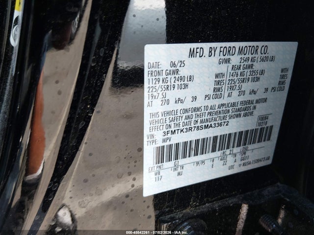 Ford Mustang Mach-e Premium 2025 3FMTK3R78SMA33672 Image 9