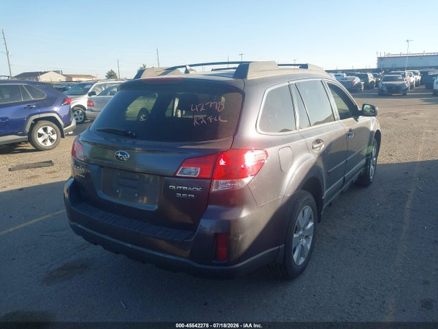 Продажа на аукционе авто 2012 Subaru Outback 3.6r Limited, vin: 4S4BRDLC0C2295181, номер лота: 45542278